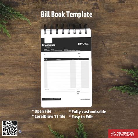 2>Best Bill Book CDR Templates Electricals Fashion Store | AbhishekID ...