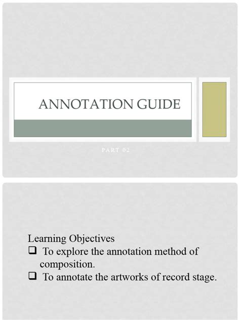 Image result for Good Annotation Guide
