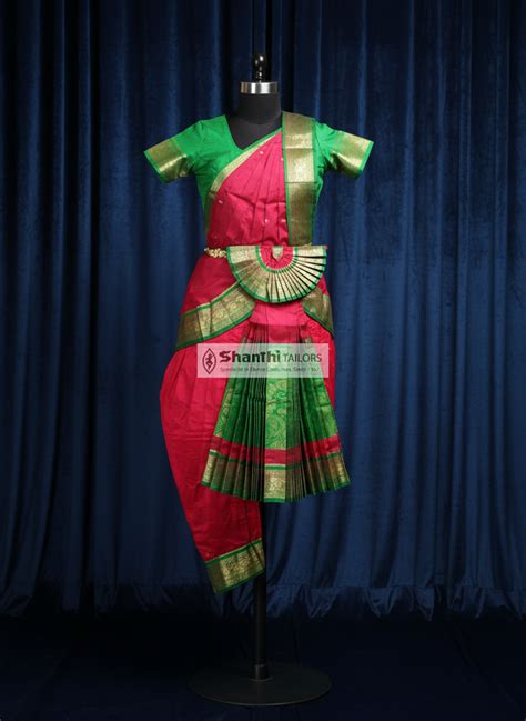 Bharatanatyam Costumes: Custom & Readymade | Shanthi Tailors ...