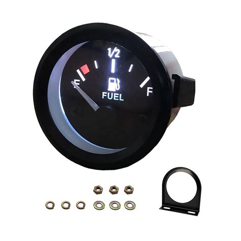 Amazon.com: 2" Universal Fuel Level Gauge E-1/2-F Pointer 52mm Fuel ...