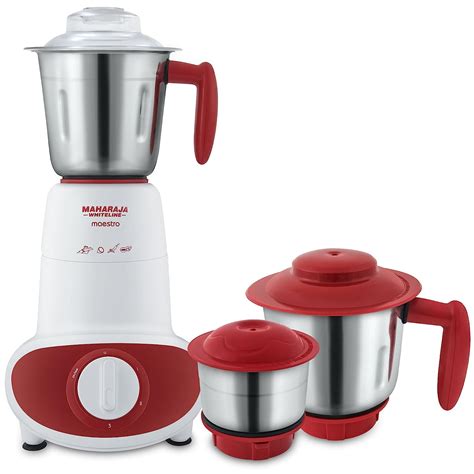 Buy Maharaja Whiteline Stainless Steel Maestro Mx-134 600-Watt 3 Speed ...
