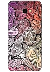 Amez Back Cover for Samsung Galaxy J4 Plus Swirly Design Mobile Phone ...