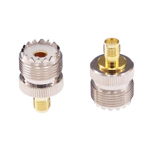 Buy RFaha 2pcs SMA Female to UHF Female SO-239 SO239 RF Coax Adapter ...