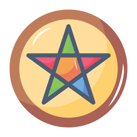 Flat editable icon of a magic star 14168677 Vector Art at Vecteezy