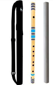 MAGA MART C Sharp 7 Hole Bansuri Size 18.5 inch Solid Tube With Bag ...