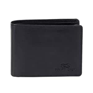 Buy SWIFT GRIP Genuine Leather Wallet for Men | Strong Stitching | 5 ...