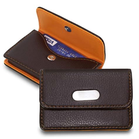 NISUN Imported Pocket Sized PU Leather Business Credit Debit Card ...