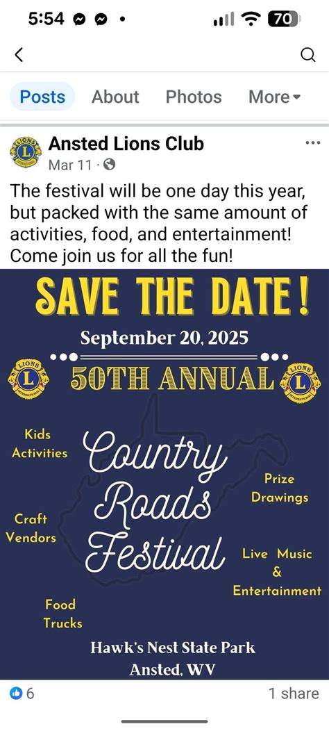 Lions Club Country Road Festival. Hawks Nest WV, Hawk's Nest, Ansted WV ...