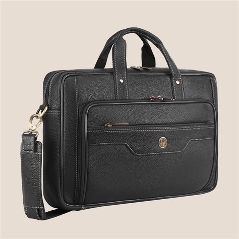 DURHAM Leather Laptop Messenger Bag for Men – WILDHORN