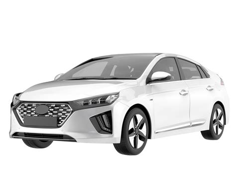 Modern car isolated on transparent background. 3d rendering - illustration 19555121 PNG