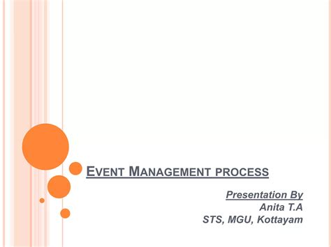 Image result for Event Management Process Map