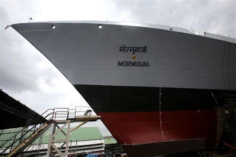 Indian Navy's 2nd indigenous stealth destroyer 'Mormugao' sailed