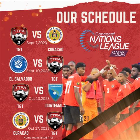 Concacaf announces schedule for National League 2023/24 - Writeups 24 ...