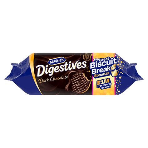 McVitie's Dark Chocolate Digestive Biscuits 266g - One Stop