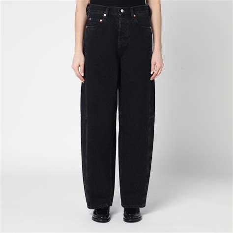 GUCCI Black wide-leg jeans | TheDoubleF