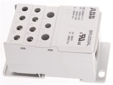 1SNL325010R0000 Entrelec | Entrelec Distribution Block, 12 Way, 1.5kV ...