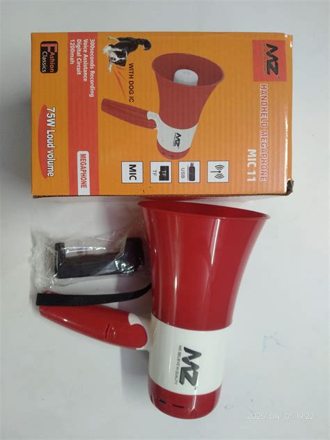 MZ MIC 11 Megaphone bluetooth speaker – Kharrido