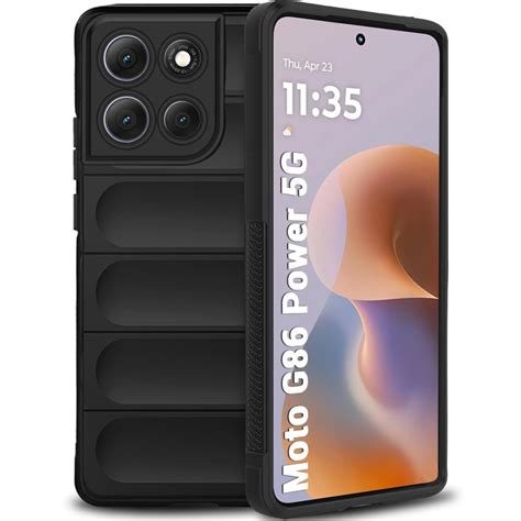 TheGiftKart Liquid Silicon Back Cover Case for Motorola Moto G86 Power ...