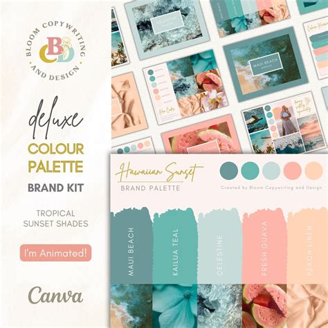 Luxury Brand Color Palette | Sunset Brand Color Palette With Hex Codes | Premium Business ...