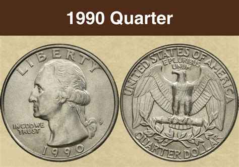 1990 Quarter Coin Value (Errors List, "D", "S" & "P" Mint Mark Worth ...