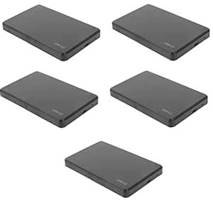 AdzMozi® USB 2.0 2.5 Inch SATA to USB External Hard Drive Enclosure HDD ...