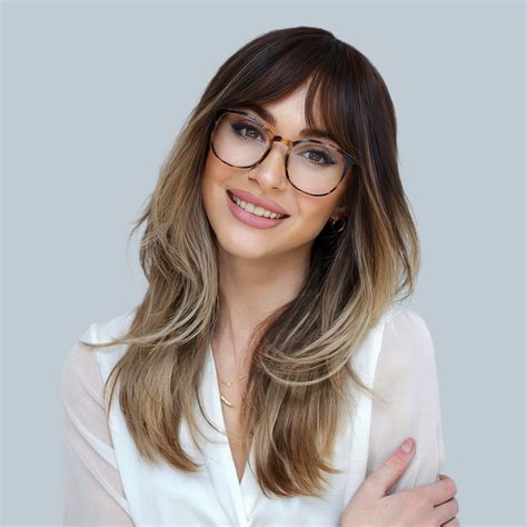 Bangs With Glasses
