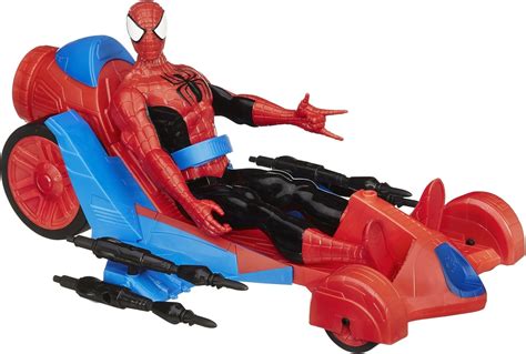 Buy Marvel Ultimate Spider-Man Titan Hero Series Spider-Man Figure with ...