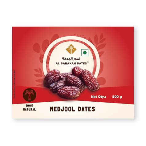 Al Barakah Medjool Dates 500g | Premium Medjool Dates | Naturally Sweet ...
