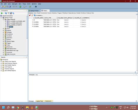 Image result for Oracle SQL Developer Where Column Is Like Another Column in Same Table