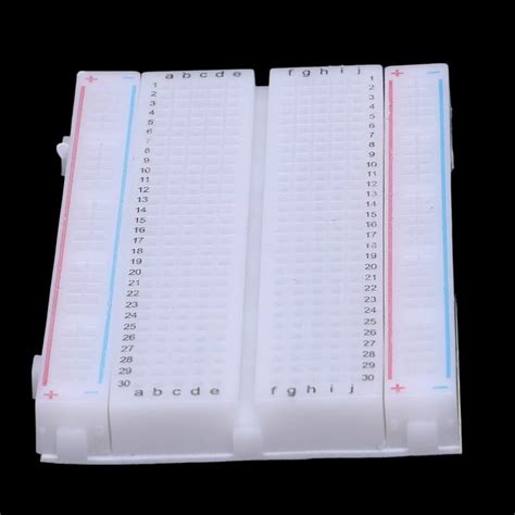 Mini Breadboard 2-Pack Mini 400 Point Solderless Breadboards ...
