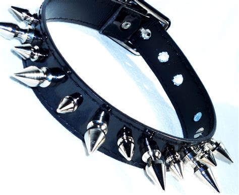 How To Make Spiked Leather Collar at Elvin Chelsea blog
