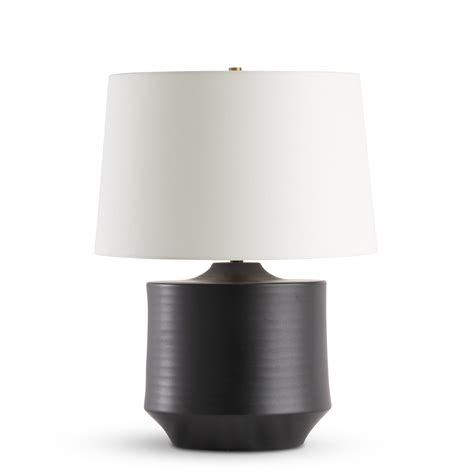 Syracuse Table Lamp - black ceramic | FlowDecor