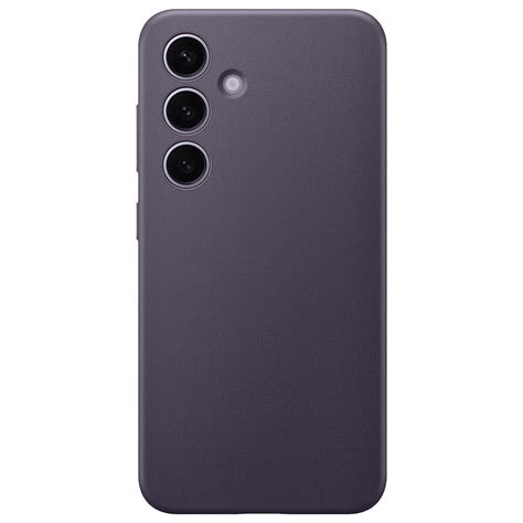 Samsung Galaxy S24 Slim Profile Vegan Leather Case - Violet – CASESILY
