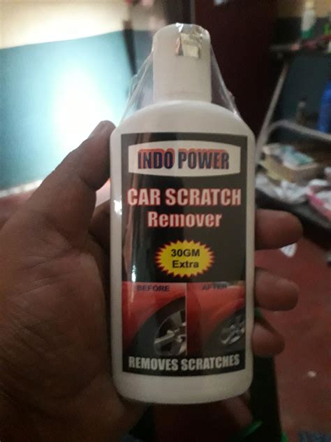 INDOPOWER CAR Scratch Remover 100gm. All Colour Car & Bike Scratch ...