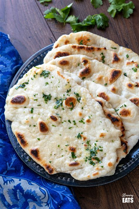 Garlic Greek Yoghurt Naan Bread | Slimming Eats Recipe