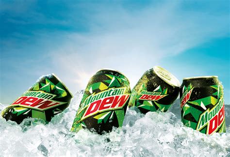 MOUNTAIN DEW CANS — BARRY MAKARIOU FOOD & DRINKS