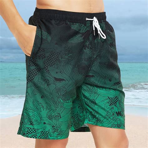 Men Slim Fit Quick Dry Swim Shorts Swim Trunks Men Bathing Suits with Mesh
