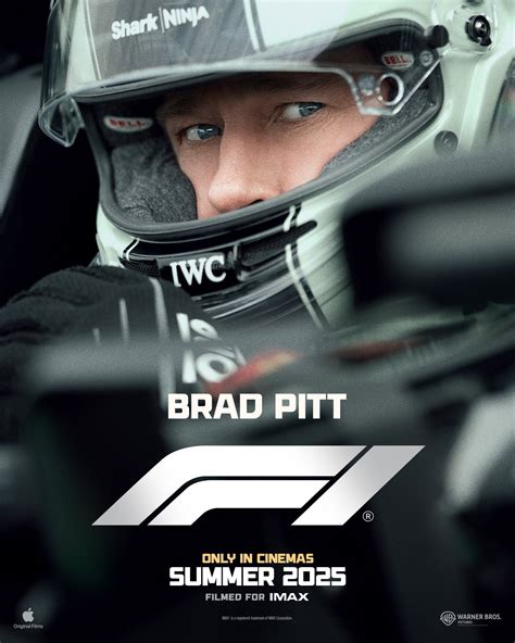 Brad Pitt's F1 Movie Gets New Poster Alongside Confirmed Summer 2025 ...
