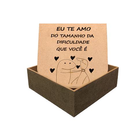 Paraíso das Caixas - cod: LAS-7915 - Caixa 15 X 15 X 5 Bento Te Amo Do ...