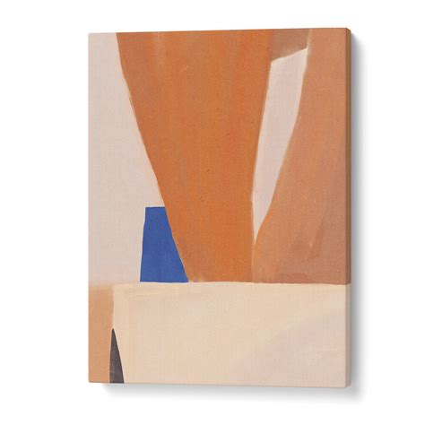 Warm Earth Shapes Abstract Paintings Gallery – Asianmonk