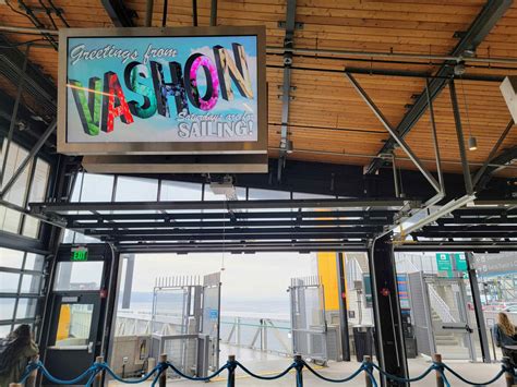 KUOW - For the first time, the Vashon Island water taxi is running on ...
