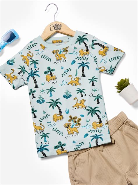 Buy The Lion King: Playful Simba Boys T-shirts Online