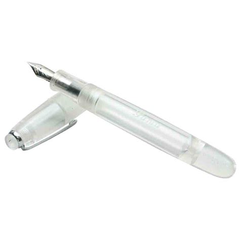 Gama Demonstrator - Transparent Body & Cap Fountain Pen - Round Head ...