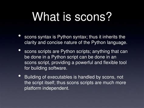Scons Tutorial 的图像结果