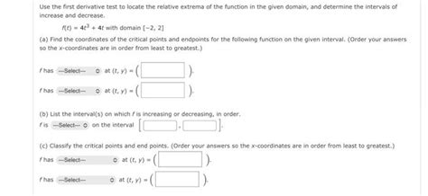 First Derivative Test Relative Extrema 的图像结果