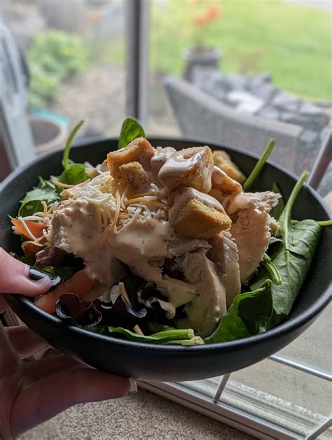 [Homemade] Chicken salad with Sriracha Ranch dressing : r/food