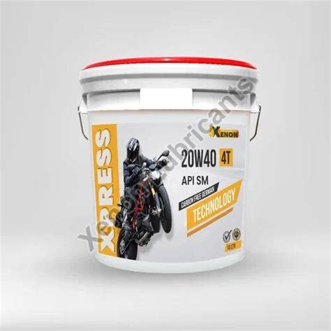 10 Litre Xpress 20w40 4t Bike Engine Oil Exporter, Supplier from Surat