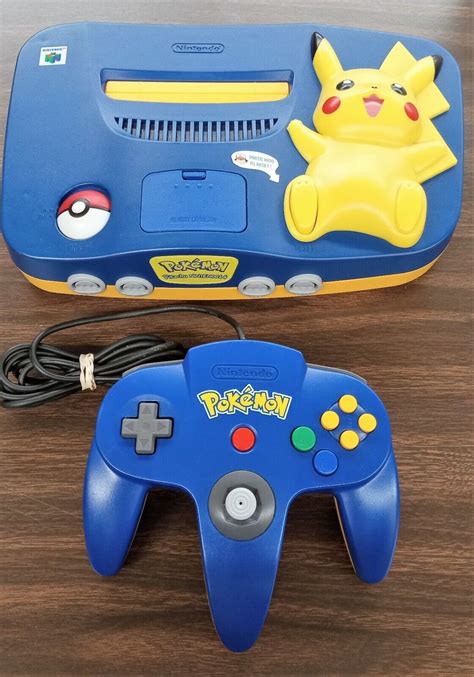 Special Edition - Pikachu Nintendo 64 Console (Toys R Us Exclusive ...