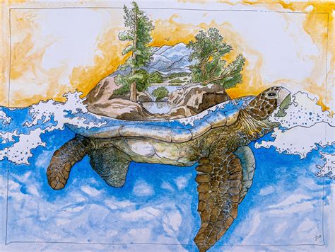 Turtle’s Magical Back: A Creation Myth Steeped in Wonder