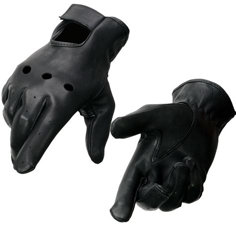 Buy Shaf International Men's Deerskin Driving Gloves (Black, Small) at ...